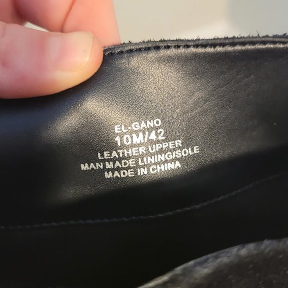 Knee high, black leather and suede, sexy heeled boots, size 10, lightly used - Picture 5 of 6